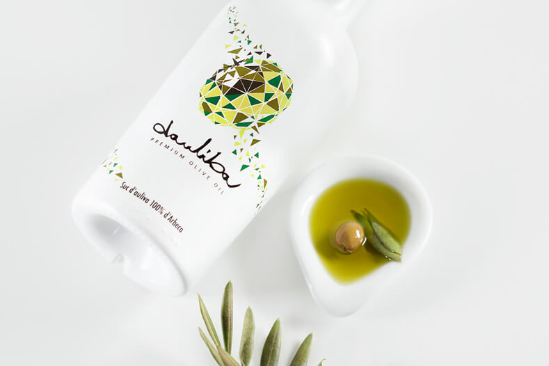 botella aceite oliva premium arbequina dauliba